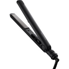 SALONIA 살로니아 스트레이트 헤어 고데기 매직기 24mm 파우치 첨부, 블랙