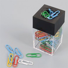 더가 새학기준비 자석식 클립통 문구정리