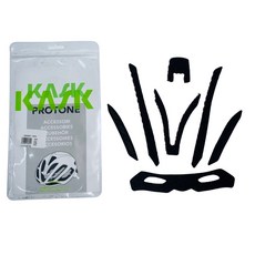 KASK PROTONE 安全帽內襯-崇越單車休閒館 透氣舒適 吸濕排汗 輕量化設計, 1個, Black