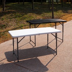 KALLUS CAMPING 브로몰딩 다용도 테이블 1220mm, 블랙