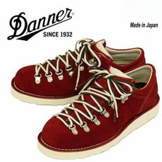대너 마운틴 릿지 로우 부츠 D4007Z 스웨이드 가죽 워커 BUR