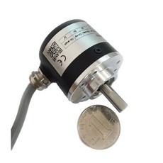 38mm 외경 6mm 솔리드 샤프트 엔코더 1000PPR 푸시풀 출력 5 26V 전원 공급 장치, 3600PPR, sh ll With 5 26v