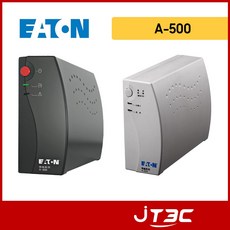 Eaton 伊頓飛瑞 A-500 離線式不斷電系統〈500VA Off-line UPS〉【JT3C】黑/白, 1個, 黑