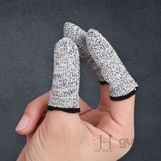 더휴즈 손가락 골무 베임 방지 1P 칼질손보호, 1개