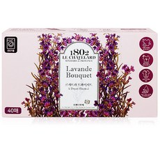 르샤트라1802 드라이시트 섬유유연제 라벤더부케, 40개입, 2개