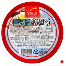 해든나라 물냉면장500g 다데기 물냉면장 평양식냉면장 냉면장500g 다대기, 1개, 500g