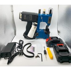 城邦(牧田) 鋰電手提式電動縫包機 充電式封袋機 21V 2.5AH雙電, 城邦電動封包機 21V 2.5AH雙電