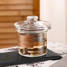 木片玻璃手抓壺 單個茶壺, 01款手抓壺, 1個