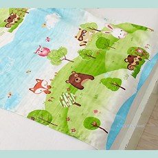 유아이불 블랭킷 국산 순면 아기 유모차 애기 배덮개 캐릭터 키즈 홑이불 어린이 보들보들nop980, SDSa_ 거즈 배덮개 숨바꼭질 (BSCG750103)