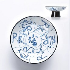 중식당 식당 도자기 화이트 5인치 그릇 도자기 호텔 발이 목이 접시 레스토랑 높은 순백, 1개, Y. 높은 발 과일 접시 - 도객 직경 6.3cm