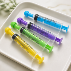 파충류 슈푸 피딩 주사기 5ml 레인보우 소동물 급여 도구, 1개, 단품