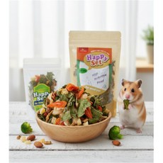 뭉스상회 햄스터 야채믹스 햄스터비타민, 60g