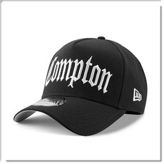 New Era Compton棒球帽 經典款, 黑, 1個