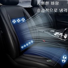 Mochae 차량용 쿨링시트 차량용 마사지 통풍시트 에어메쉬 자동차시트커버 여름 조절 통풍 방석, 12V, 1개, 12V * 브라운 * 1개