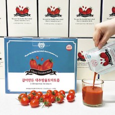 방울토마토 즙 30포 3박스 구매시 1박스 추가 발송, 50개, 125ml