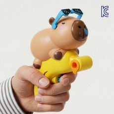 바나나보트 카피바라 물총 (개별포장), 4개, 혼합