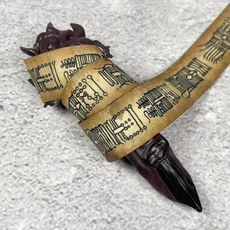 류오멘 스쿠나 저주의 손가락 피규어 나무 상자 애니메이션 주술회전 스쿠나 손가락 액션 피규어 책상 장식, 01 Finger