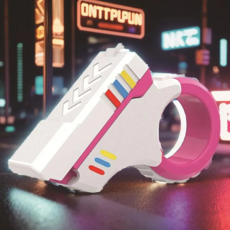 피젯 슬라이더 핑거 키덜트 사무실 마그네틱 스트레스 해소, 피젯 화이트, 1개