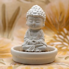 平安吉祥小佛 佛像擴香組 居家香氛擺飾, 1個