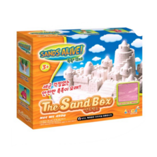 샌드얼라이브 촉촉이모래 놀이, PINK 분홍, 450g, 1개