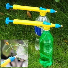 페트병에 끼는 스프레이 분무기 안개분사 직사분사 화단 압축분무기