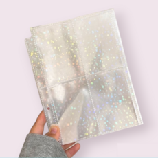 플랜와우 포카 바인더 다꾸 꽃잎 4칸 속지, 20매, 하트송이