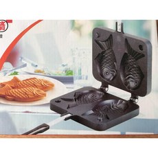 糖軒町 三箭牌 鯛魚燒烤盤WY-019，不沾塗層，導熱均勻，輕鬆製作美味鯛魚燒, 1個