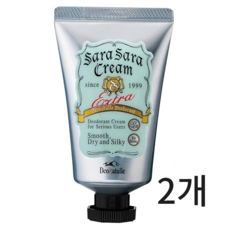 데오나츄레 사라사라 크림 겨드랑이용 45g, 2개