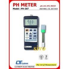 路昌Lutron PH-207 智慧型酸鹼度計 酸鹼計 PH計, 1個