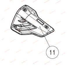 [Seer]正品 Akrapovic S1000RR 全段 蠍子管 碳纖維護片 碳纖維 防燙蓋 P-HSB10E3, 1個, 單純防燙蓋