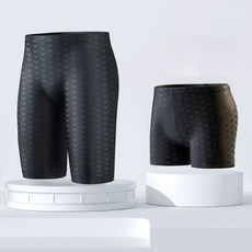 YJR 남성 수영복 팬츠 사각 5부 슬림 빅사이즈 비치웨어 하의