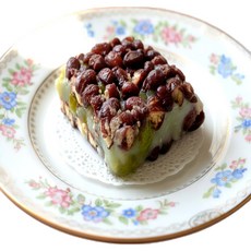 한양 [떡구매1위] 완두배기콩찰떡(냉동) 개별포장, 50g, 10개