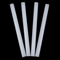 핫멜트스틱 4P 미니 대형 글루건 접착 본드 공예 DIY 강력 접착, 1개