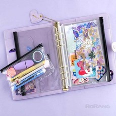 로랑마켓 지퍼백 A6 클리어 투명지퍼백 미니지퍼백 소형지퍼백