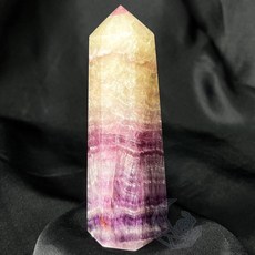 ₍мσσи_нασ ᙏ̤̫͚ 金12 螢石柱 深紫色 山形紋 千層紋 帶細閃 雙層 水果冰棒, 1個