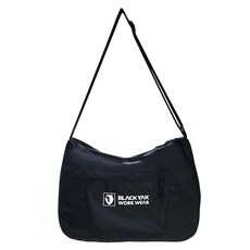BlackYakWorkWear 兩用輕量口袋斜背包, 黑色