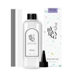 바이향 특대용량 프리미엄 디퓨저 리필오일 +섬유스틱 10개 + 뾰족캡, 1개, 1000ml, 프로방스라벤더