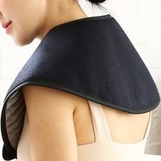 테슬테즐 전기 온열 어깨 찜질기 프리미엄 네오플랜 블랙, PS-A1