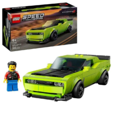 [BEST] 레고 스피드 챔피언 닷지 챌린저 SRT 헬캣 77237 미니 피규어 머슬카 스포츠카 장난감 | 강력한 머슬카 조립 장난감 블록 | 남자 아이 선물 | 어린이날선물, 3
