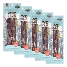 츄렙 소고기 딩고껌 스틱 고급천연소가죽 플라그제거 치아관리 고담백저지방저염분 강아지 애견 영양간식 10.5인치(약27cm) 2p 5개