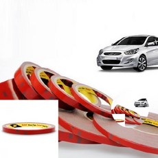 3M 자동차 아크릴 양면 폼 테이프 회색 12mm x 1.5M
