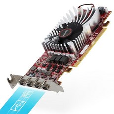 Visiontek VisionTek AMD 라데온 RX 550 2GB GDDR5 로우 프로파일 소형 폼 팩터 비디오 그래픽 카드 PC ITX SFF HTPC 128비트 Dire, 라데온 RX 550 4GB