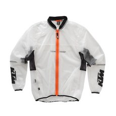 KTM Rain Jacket 투명 투명. 스몰