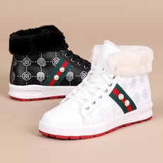 넥스트큐 국내생산 방한 보아털 겨울 여성 수제 골프화 미드부츠 WP-1032