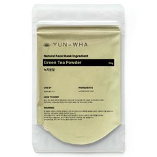 연화 녹차가루팩 녹차팩 천연팩가루 얼굴팩가루 미용팩가루, 1개, 2개입