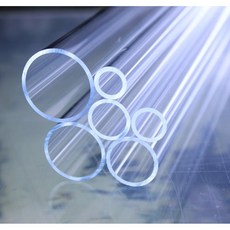 아크릴 파이프(5mm ~20mm) / 투명파이프 / 투명관 /길이 50cm, 1개
