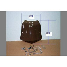 【新北新莊箱架屋】機車風鏡 光陽 Racing 雷霆 125/150 新勁戰 風鏡, 詳見包裝, 1套, 茶色