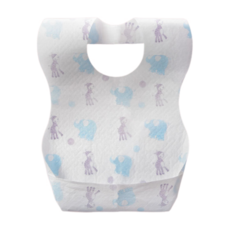 一次性拋棄式寶寶圍兜 吃飯圍兜 防水嬰兒圍兜 口水巾 紗布巾 寶寶圍兜【YY0043】, 隨機出貨, 1個, 1個裝