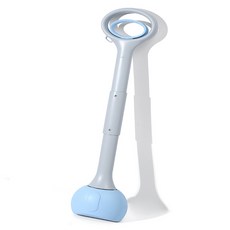 狗狗拾便器 撿屎夾 可折疊設計, 高顏值70cm拾便器奶牛藍, 1個