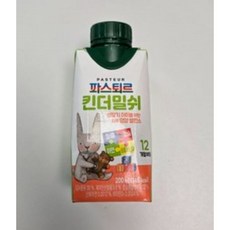 파스퇴르 킨더밀쉬 액상분유 1단계 200ml, 13개